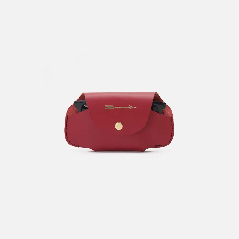 Funda de gafas roja