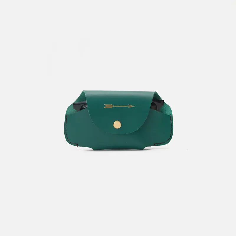 Funda de gafas verde