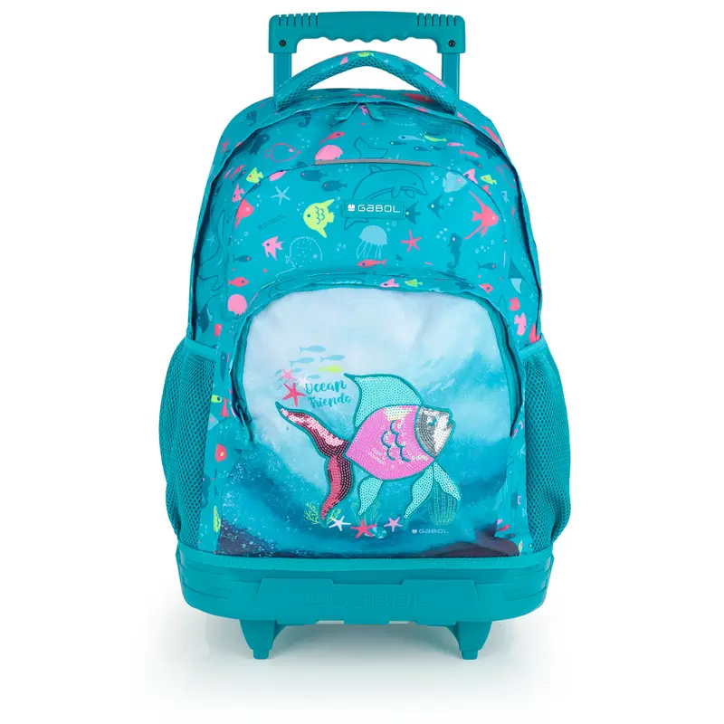GABOL MOCHILA ESCOLAR CON RUEDAS ACQUA