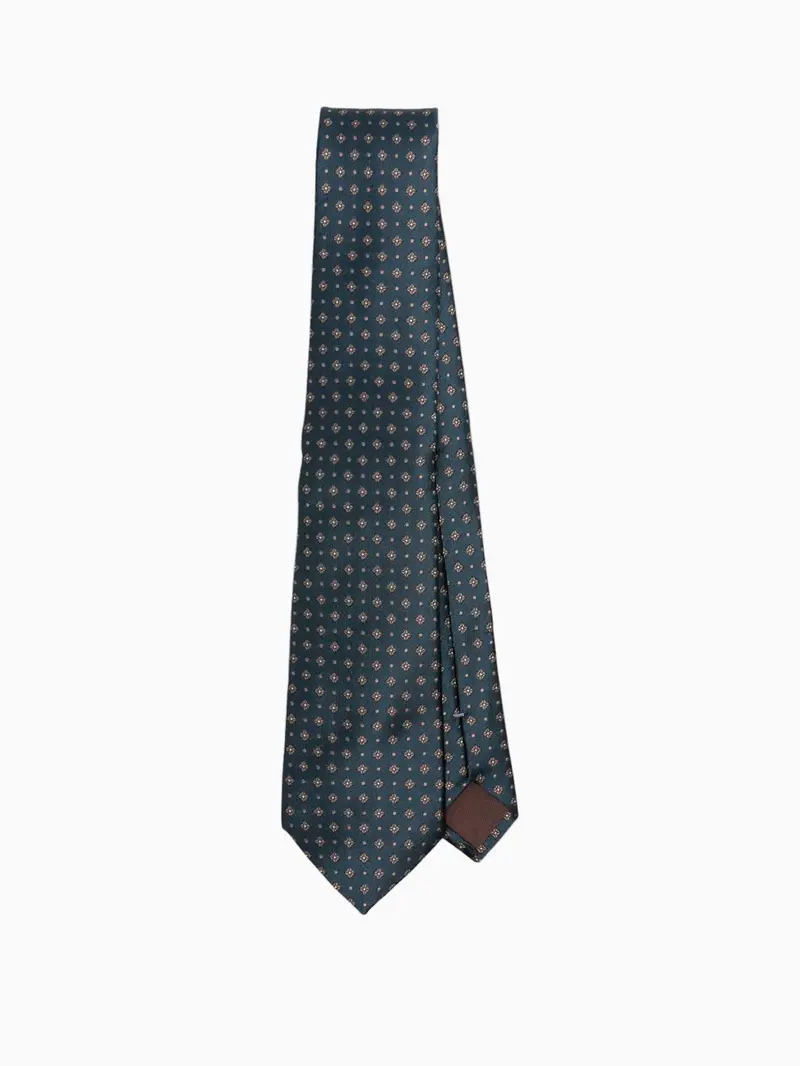 Geometric-print tie