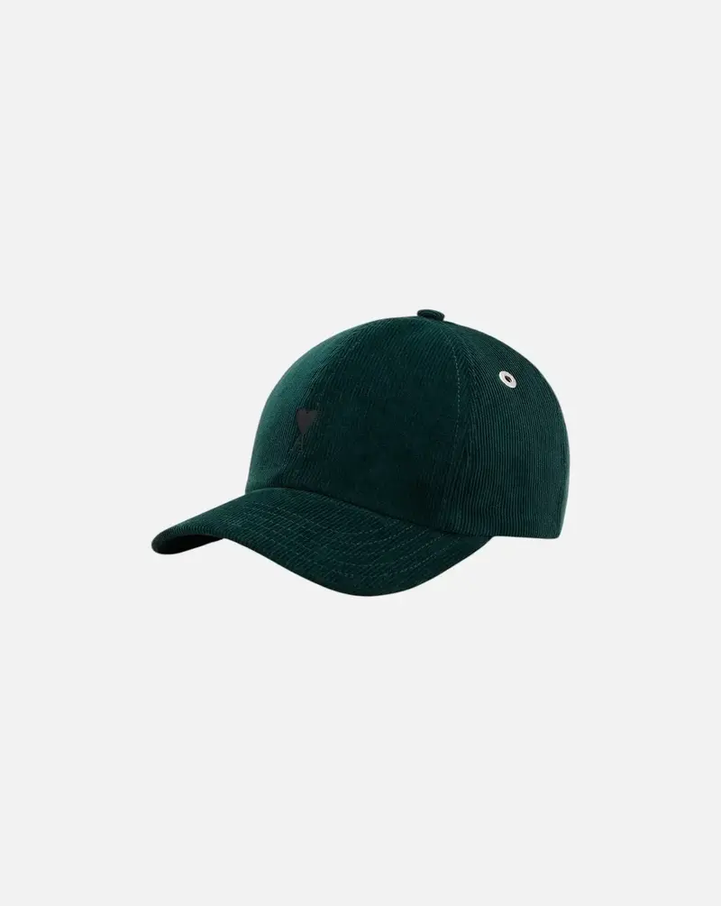 Gorra Ami Paris Quota Black Ami de Coeur Embroidery