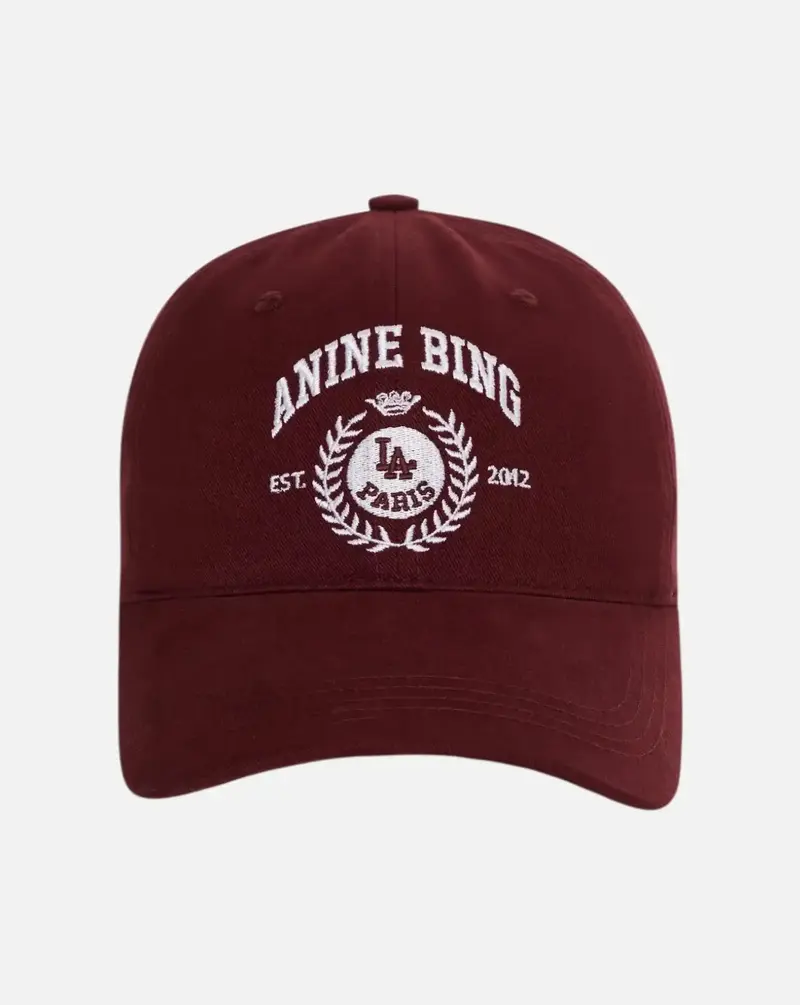 Gorra Anine Bing JEREMY BASEBALL COLLEGIATE CAP - FIG