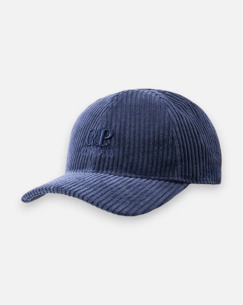 Gorra C.P. Company 350 Stripes Corduroy Baseball Cap
