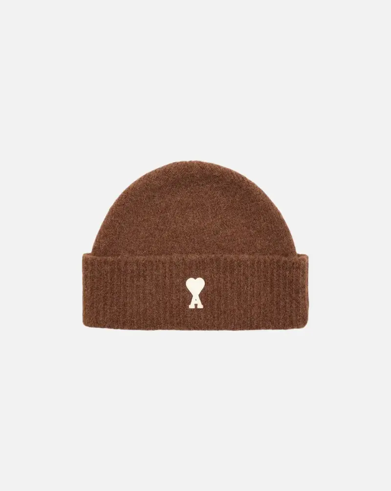Gorro Ami Paris Quota Beanie with Ami de Coeur