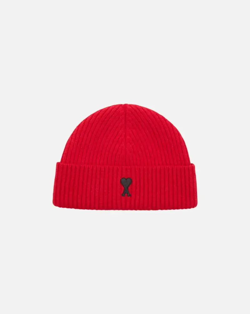 Gorro Ami Paris Quota Beanie with Contrasted