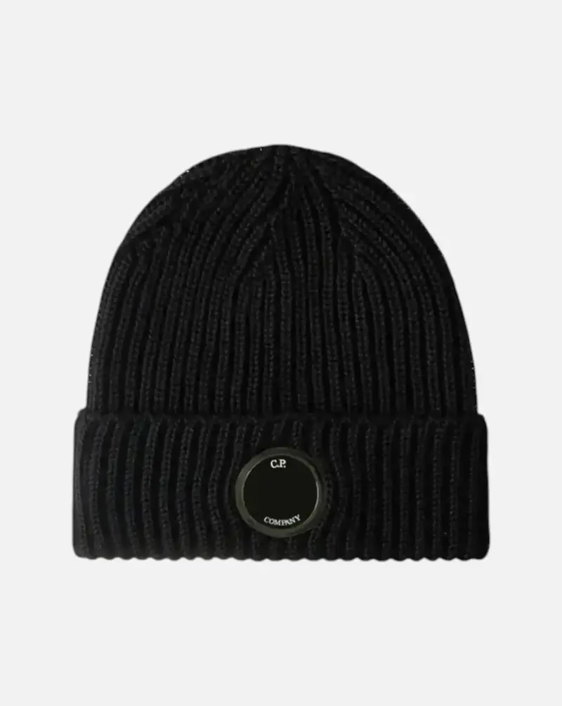 Gorro C.P. Company Knit Cap in Extrafine Merino