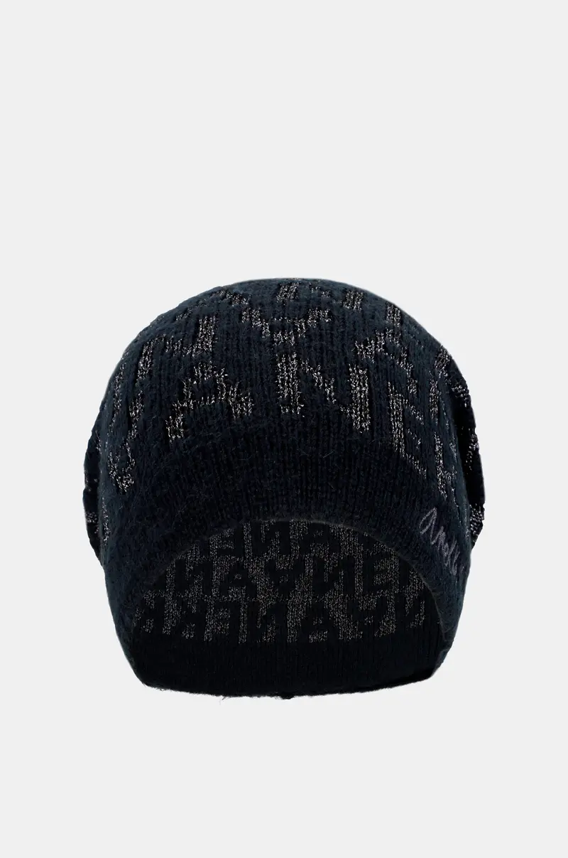 Gorro punto azul marino Contemporary