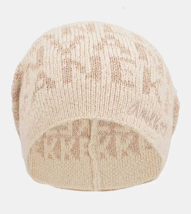 Gorro punto beige Contemporary