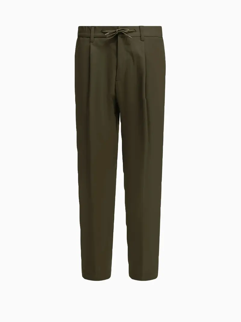 Green trousers