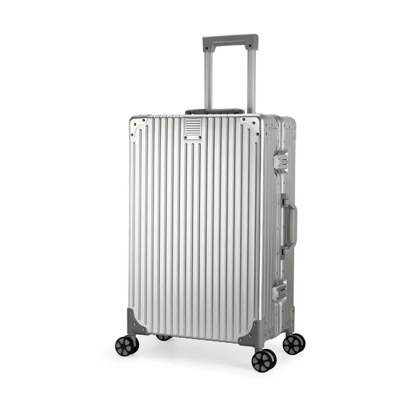 GREENWICH Maleta 100% ALUMINIO Praga Grande 77CM