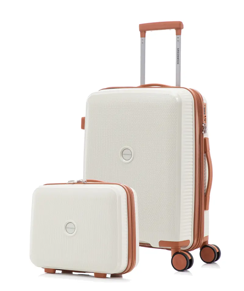 GREENWICH maleta de cabina con extensible + neceser ARUBA