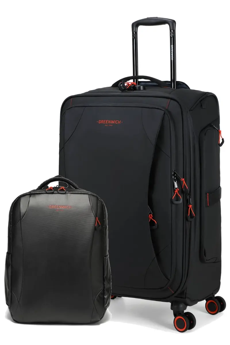 GREENWICH SET TROLLEY 65CM Y MOCHILA DE VIAJE VANCOUVER