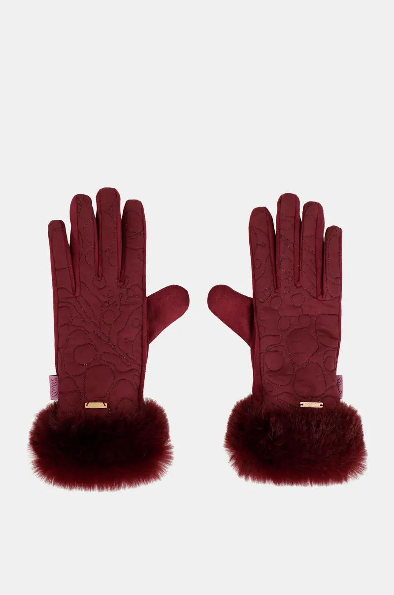 Guantes granates Anekke