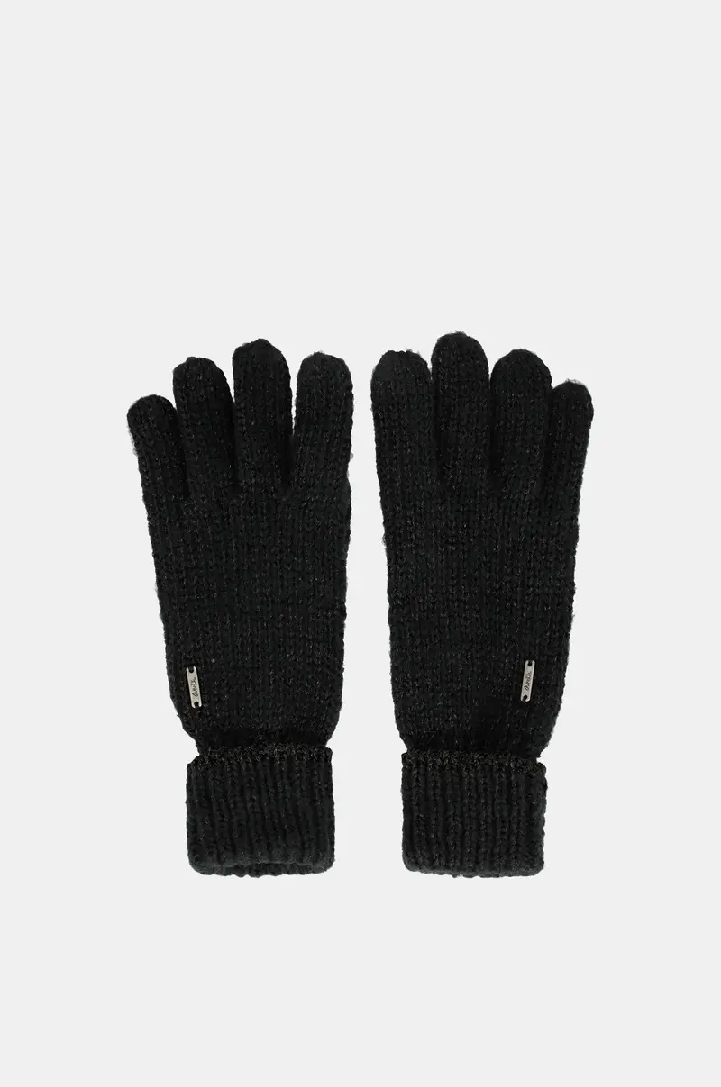 Guantes logomanía negro