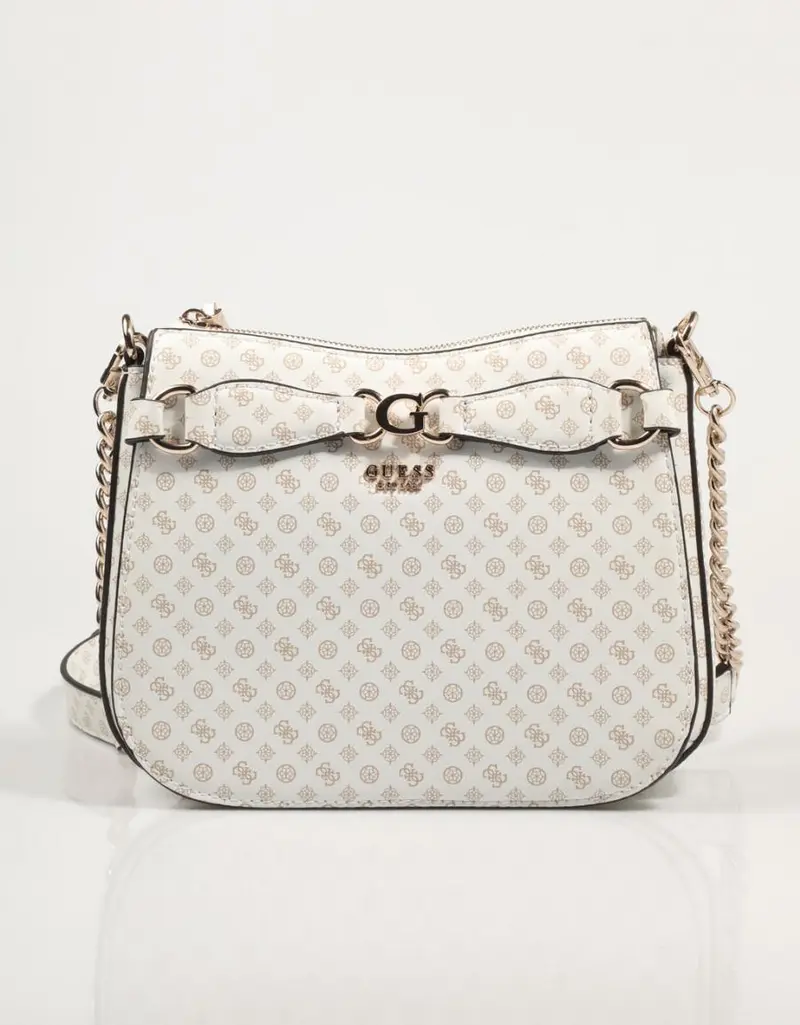 GUESS BAGS ARLENA LOGO CROSSBODY HOBO 85948