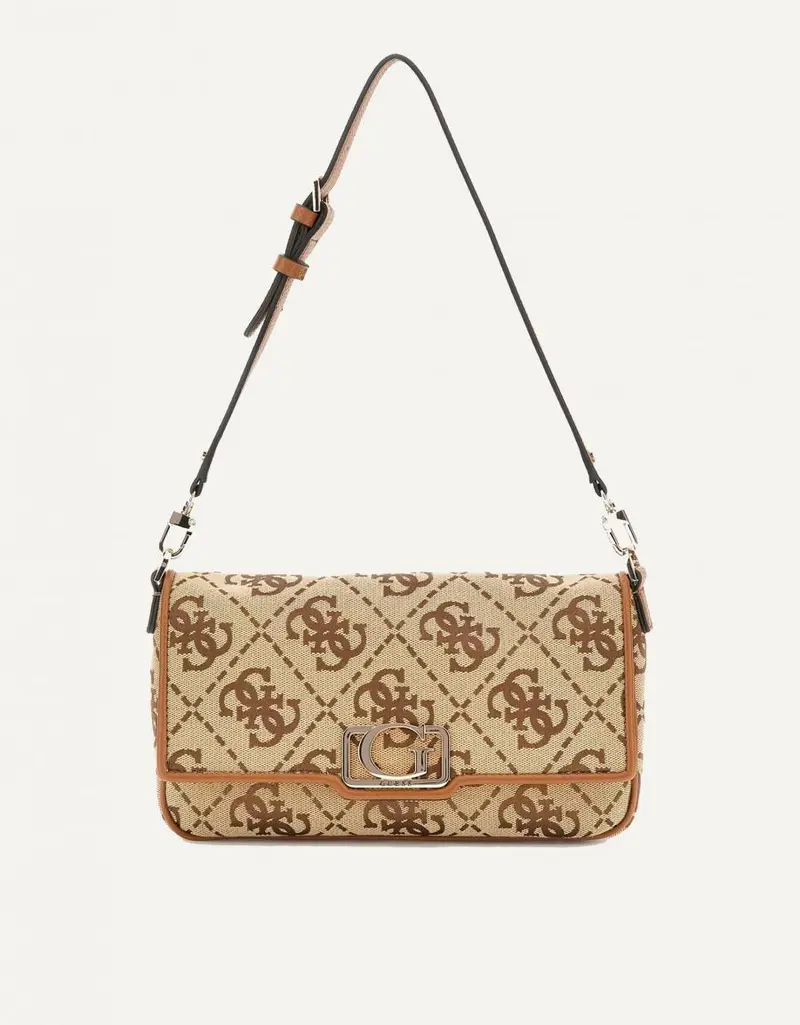 GUESS BAGS CIRCE FLAP SHOULDER BAG 87665