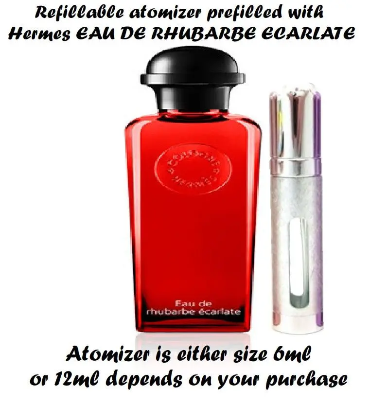 Hermes EAU DE RHUBARBE ECARLATE muestra de perfume