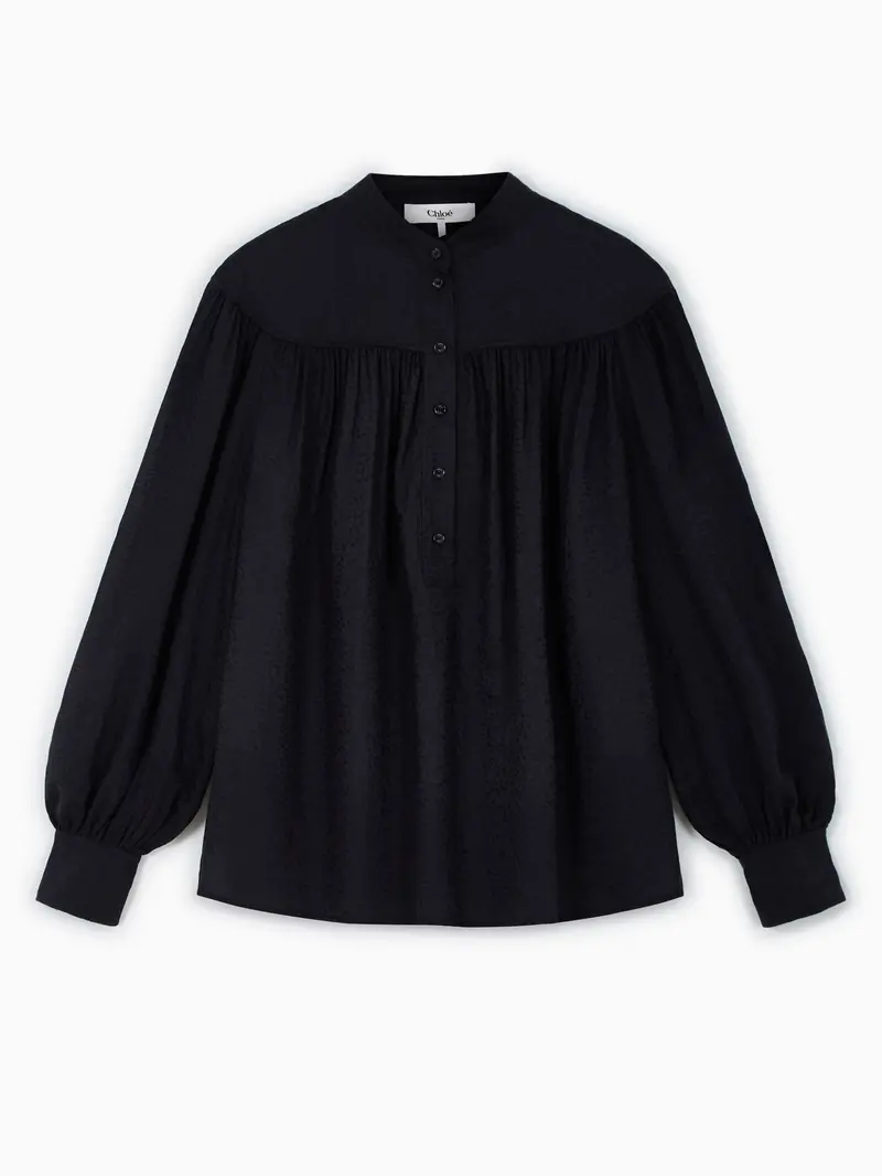 Jacquard blouse