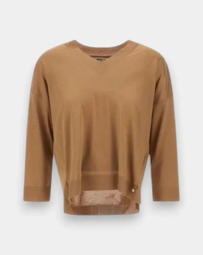 Jersey Herno Glam Knit Effect