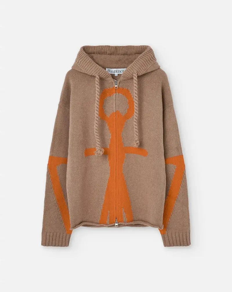 Jersey Jw Anderson Zip Up Anchor