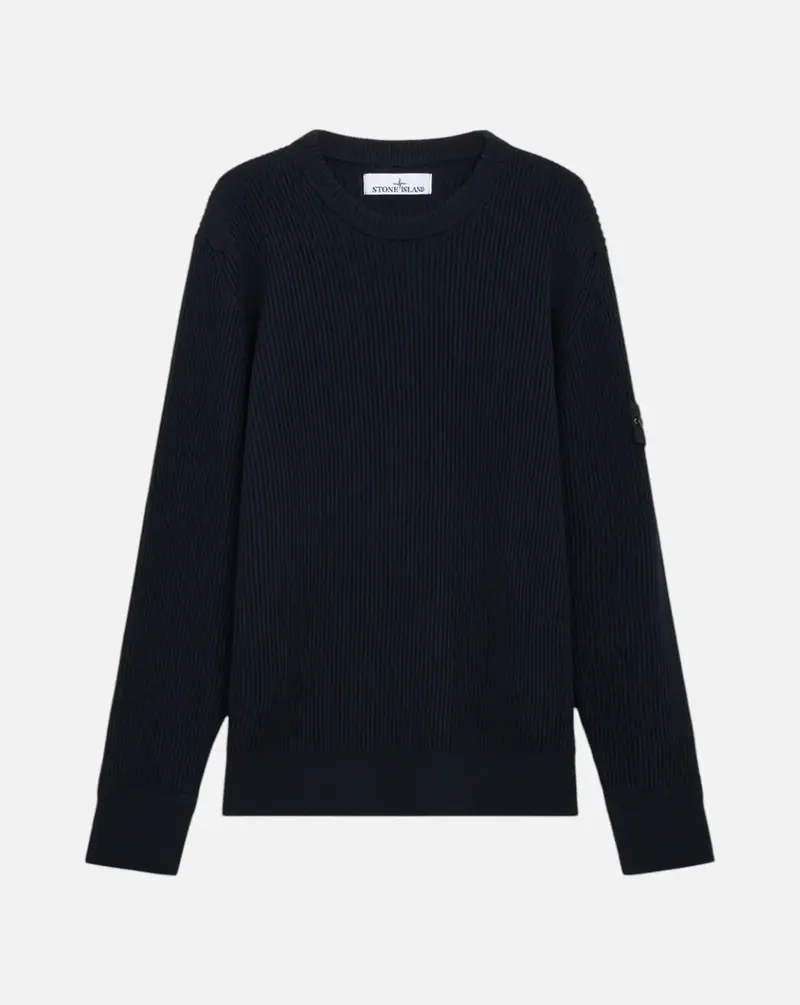 Jersey Stone Island Full Rib Rws Wool