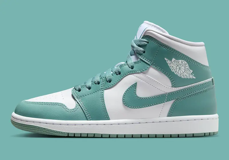 Jordan 1 Mid Blanco Cannon (Mujer)