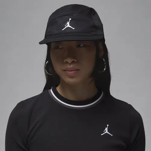 Jordan Fly Gorra Visera Plana Negra