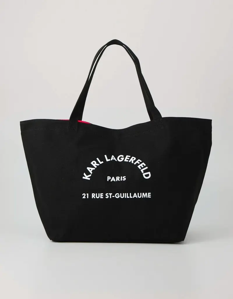 KARL LAGERFELD CANVAS SHOPPER 88510