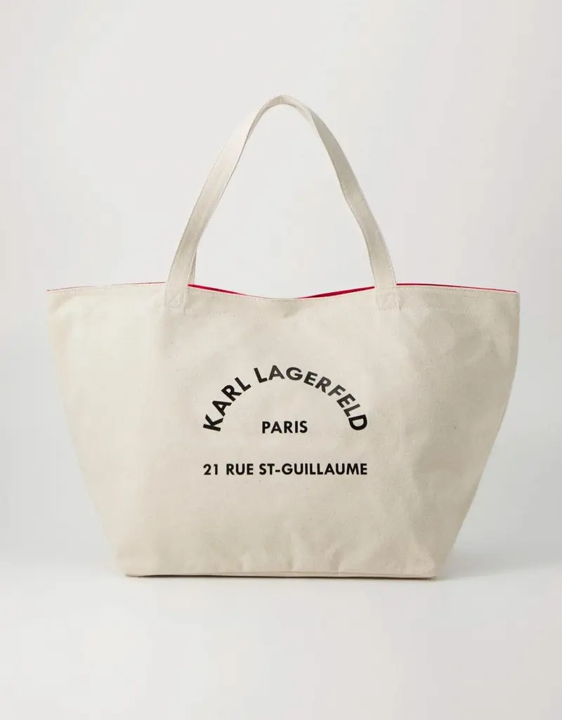 KARL LAGERFELD CANVAS SHOPPER 88511