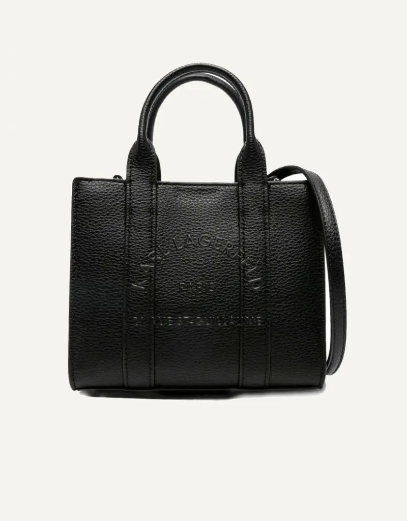 KARL LAGERFELD PEBBLE MINI BLACK A4W30266 88514