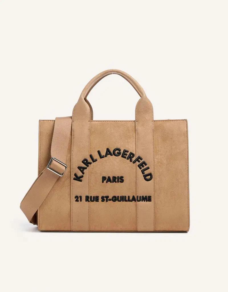 KARL LAGERFELD RSG MD SQU.TOTE SU DIJON CUOIO B4W30373 91306