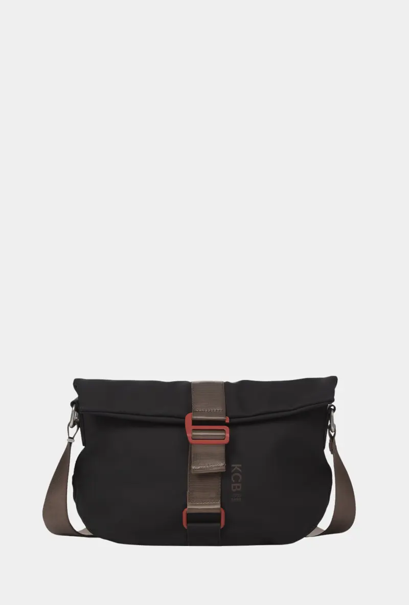 KCB Bandolera Antirrobo Pequeña Chain Negro