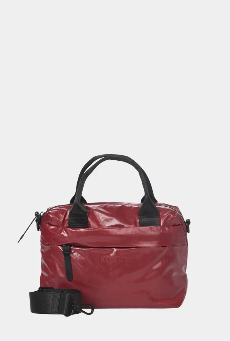 KCB Bolso De Mano Con Bandolera Shard Burdeos