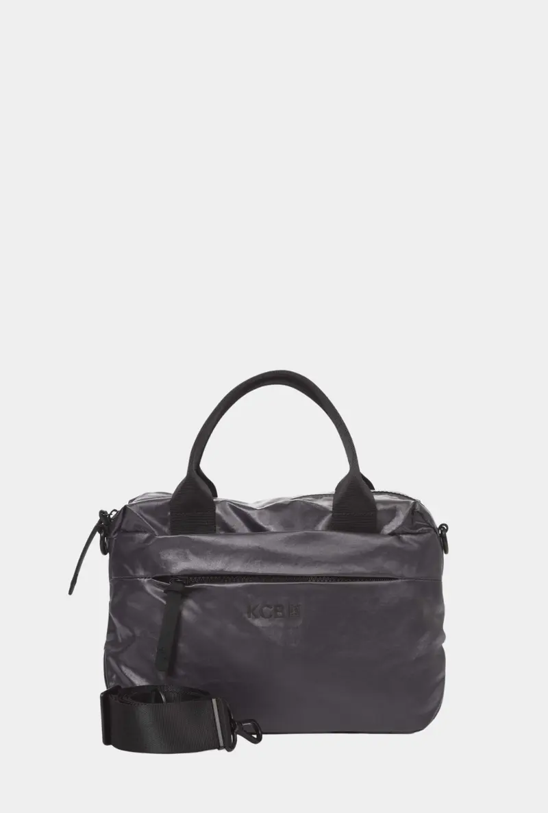KCB Bolso De Mano Con Bandolera Shard Gris