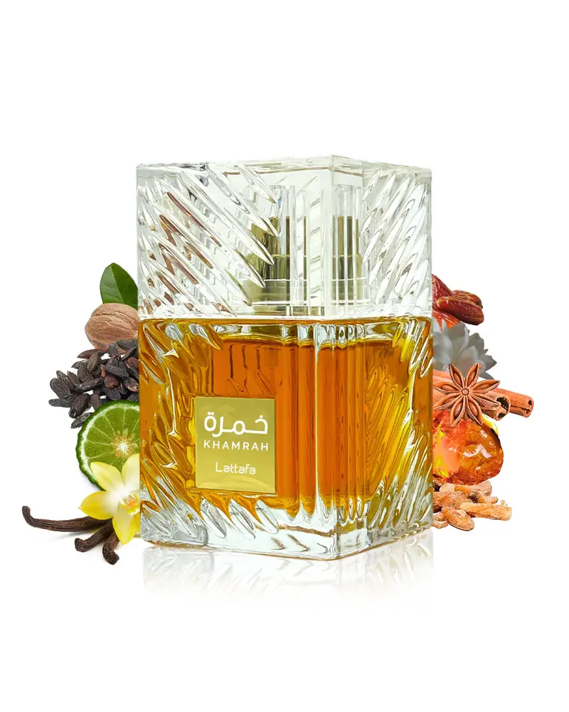 Khamrah Lattafa | Perfume Oriental Ambarado y Especiado