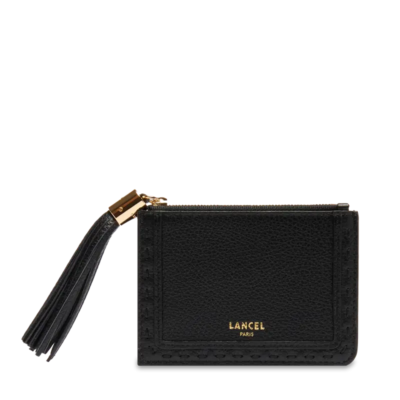 L ZIP CARDHOLDER WITH GUSSET
