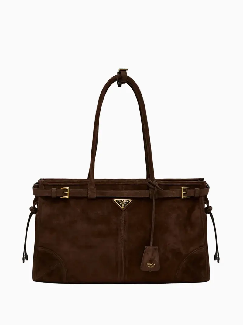 Large suede Bonnie bag