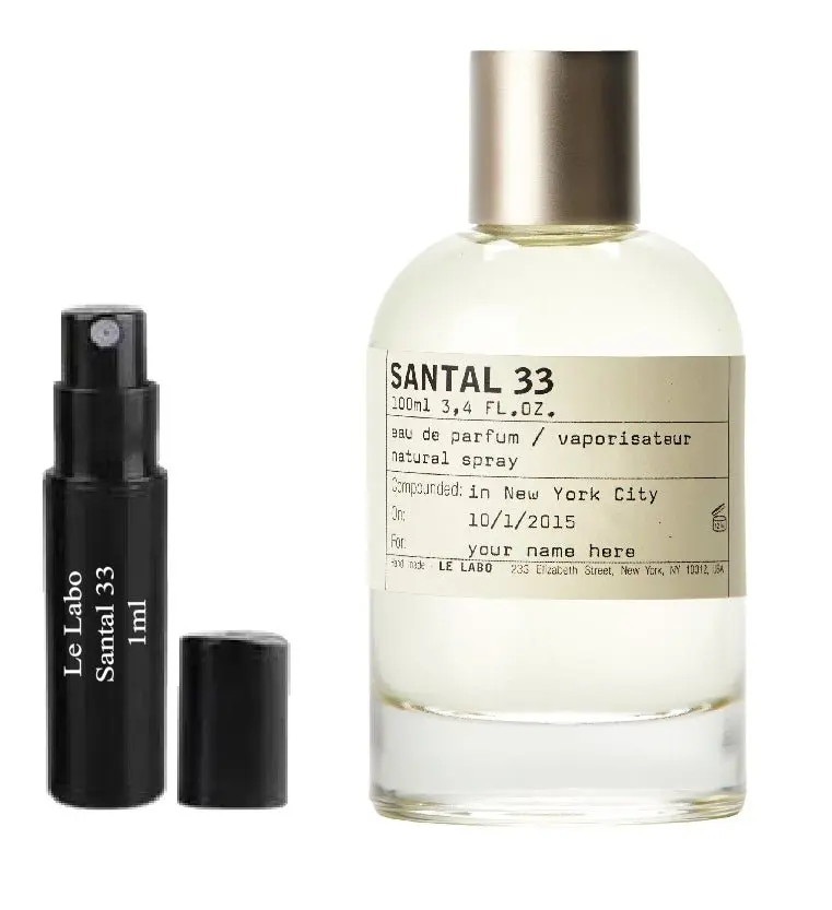 Le Labo Santal 33 muestras