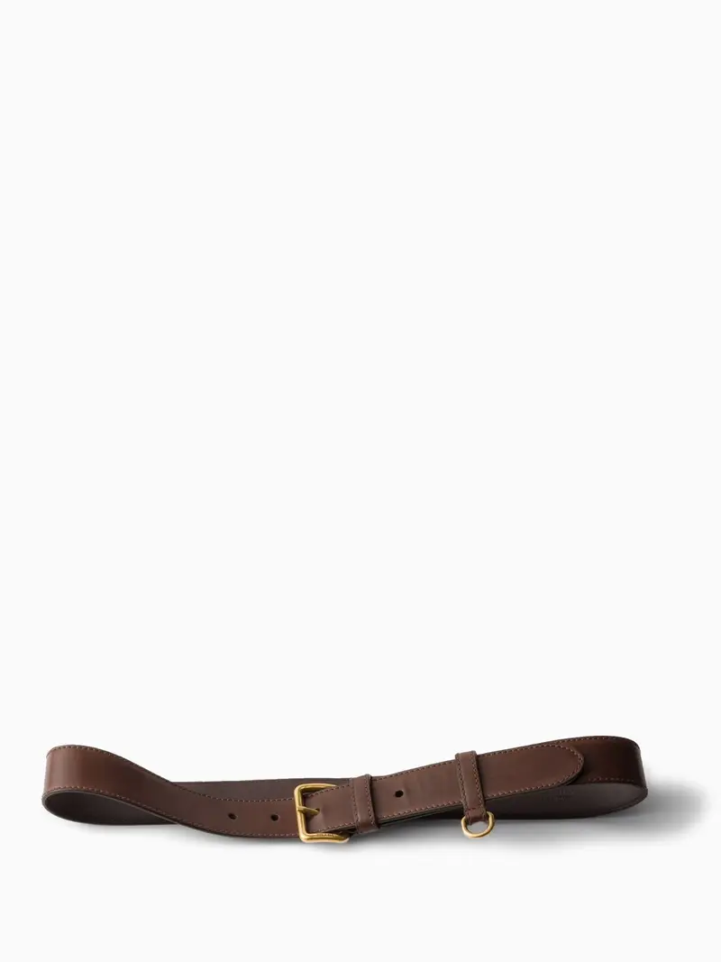 Leather belt