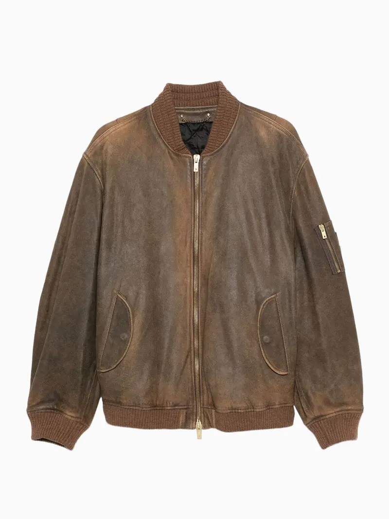 Leather jacket
