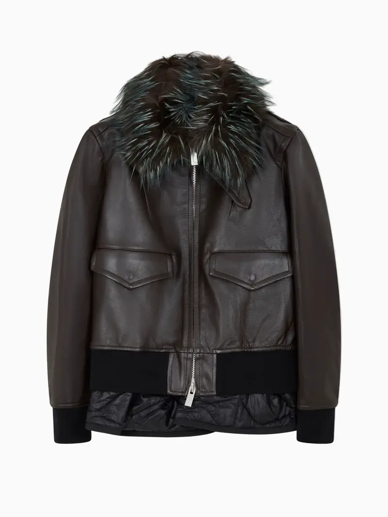 Leather jacket