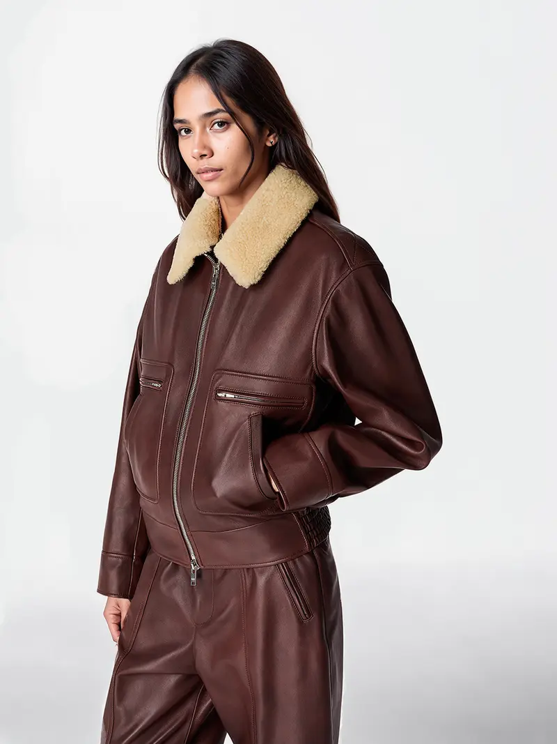 Leather jacket