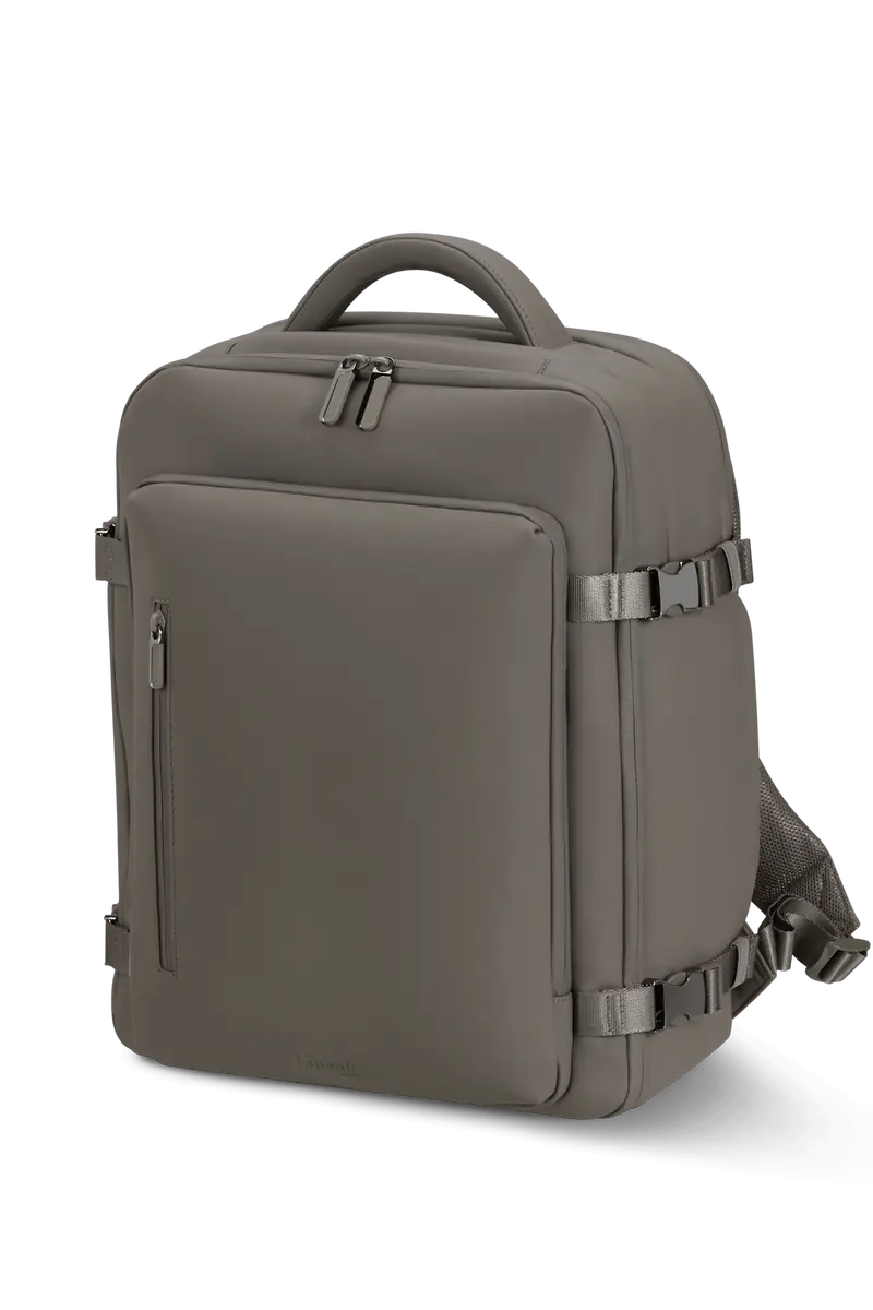 LIPAULT mochila 17" LOST IN BERLIN ASH STONE