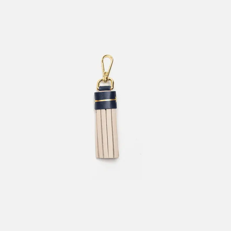 Llavero flecos multicolor Bone y Night Blue