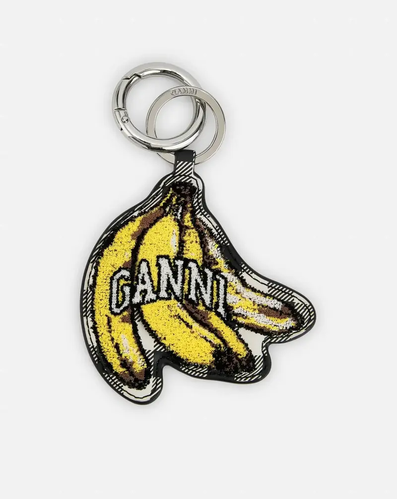 Llavero Ganni Banana Keyring