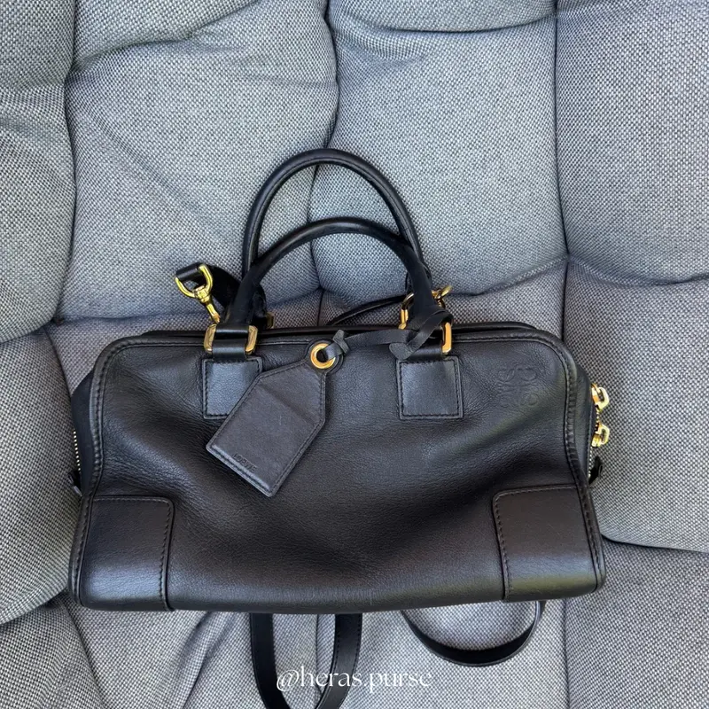 Loewe Amazona 28 Negro modelo nuevo con bandolera