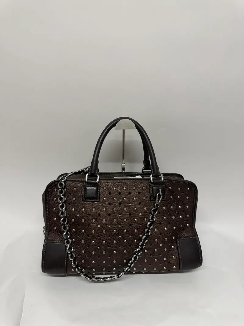 Loewe Amazona 36 Bicolor Tachuelas Perforada