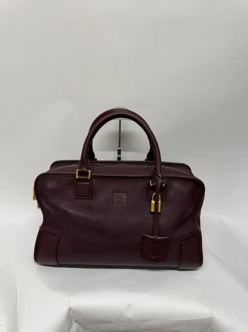 Loewe Amazona 36 Burdeos Herrajes Dorados