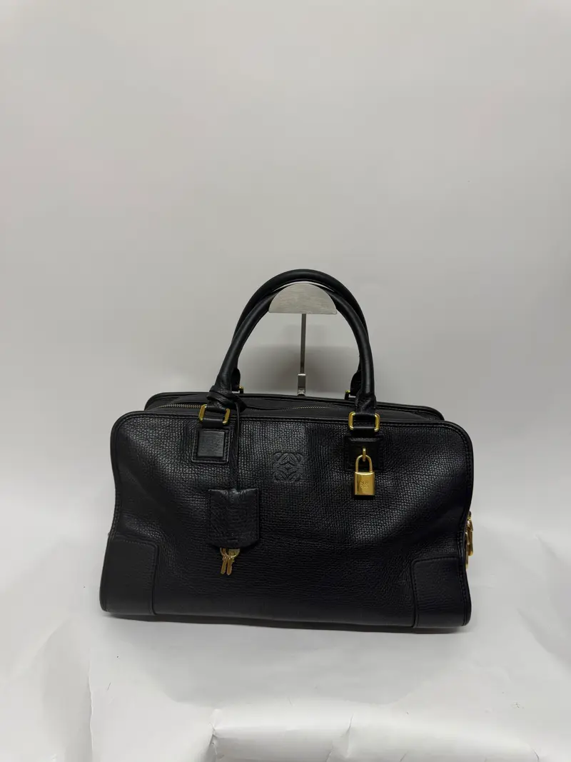Loewe Amazona Negra Herrajes Dorados