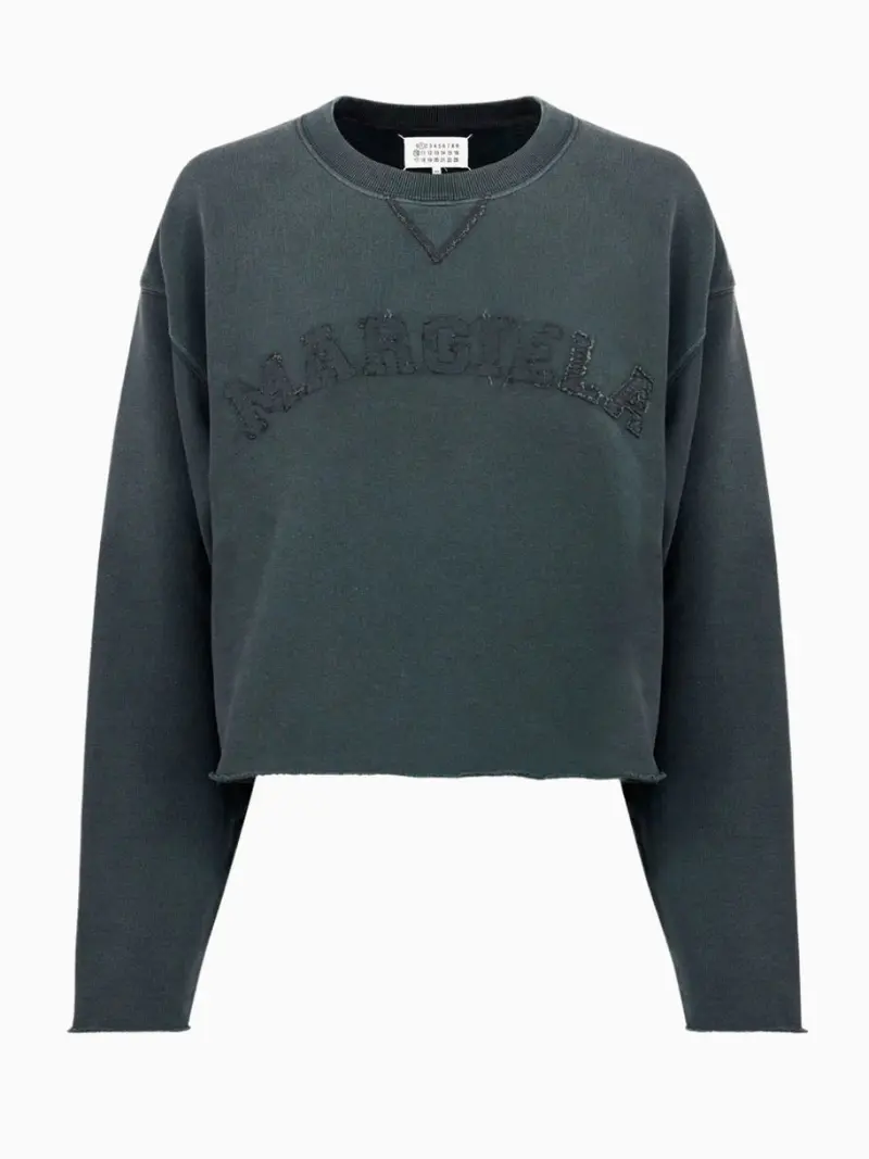 Logo-appliqué sweatshirt